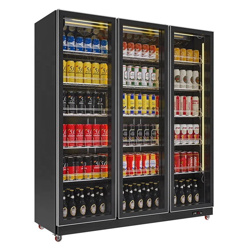3-х дверный мини напитка медведя backbar холодильник охлаждение напитков по низкой цене прилавок-витрина для вертикальный стенд