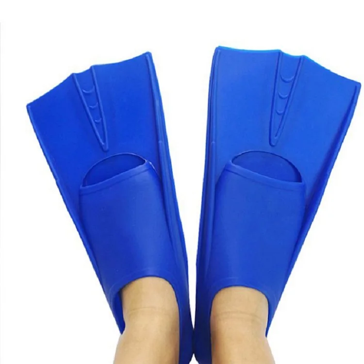 silicone swim mono fins diving detachable