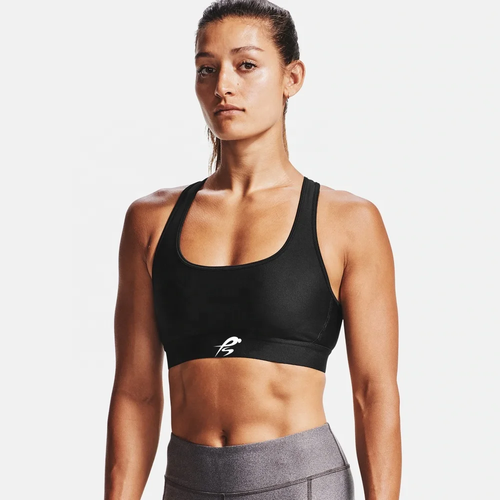 Высококачественный Женский спортивный бюстгальтер с логотипом на заказ