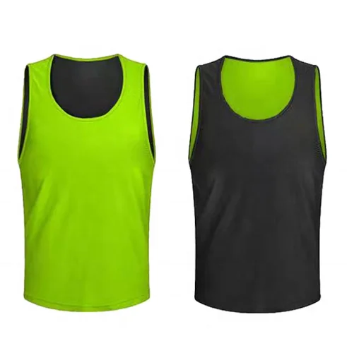 Hot sale of soccer sport mesh vest reversible double sided sport training bibs