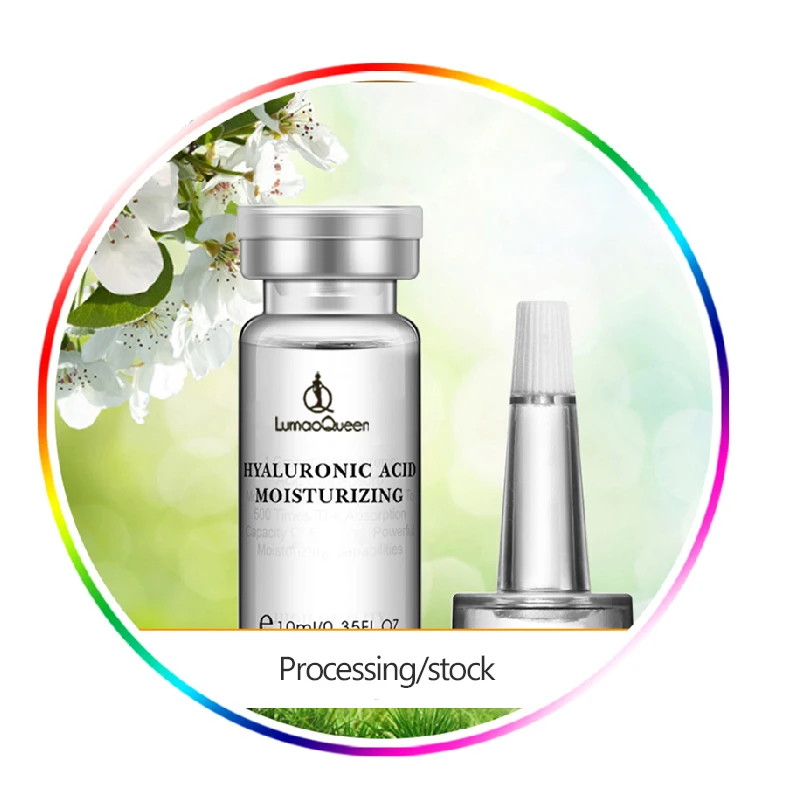 Factory Price Hyaloronic Acid Serum OEM Organic Facial Serum Oils Pigmentation Skin Repair Ordaniry Face Serum Ampoules