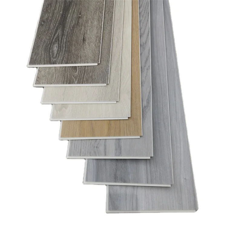 Wood Grain Waterproof 7mm SPC Flooring  quick click durable covering floor spc flooring