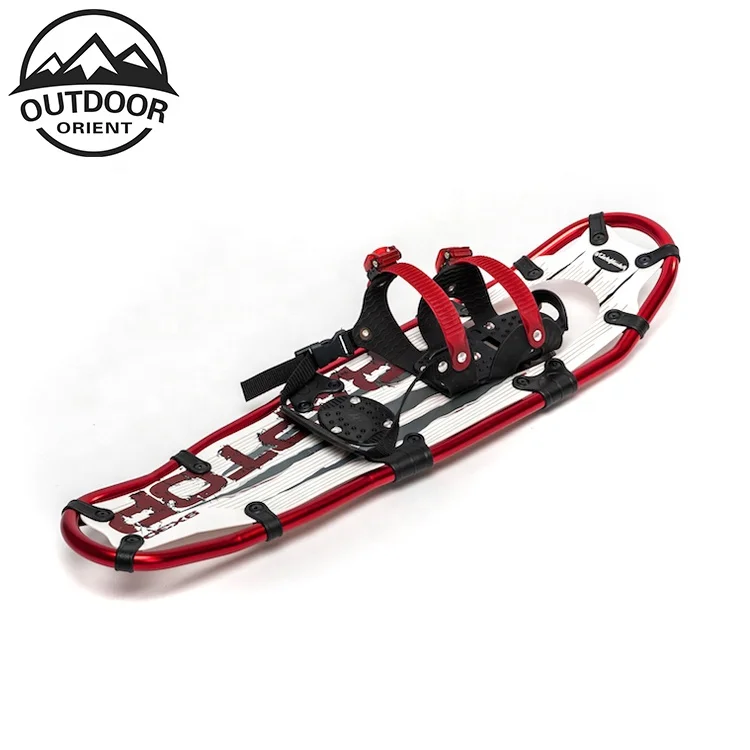 
Snowshoes Women Men Aluminum Outdoor Climbing Anti-skid Winter Walk Snowshoes Snow Shoes with Adjustable Bindings Carrying Bag 