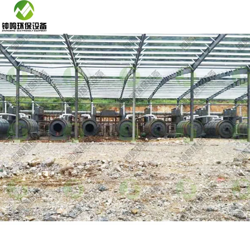 Automatic waste pyrolysis machine 5-15TPD