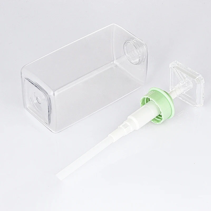 300 ml 16oz Eco green hibiki wholesale babby jolly body wash packaging kylie cosmetics clear conditioner gold shampoo bottles