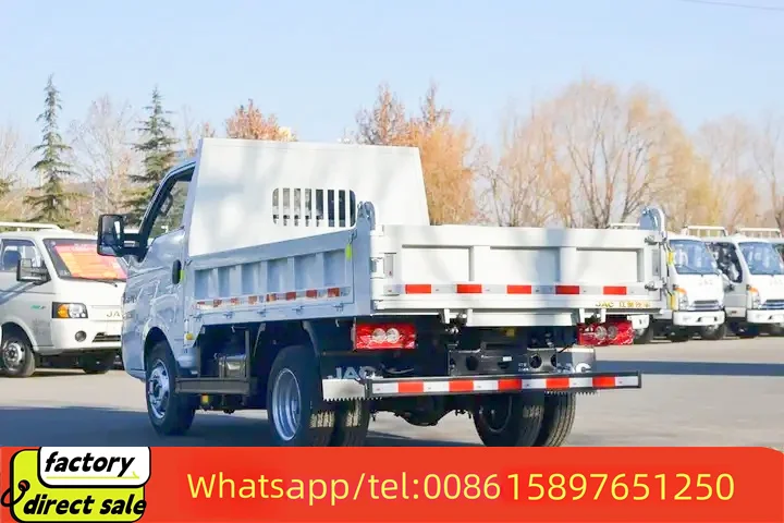 Jac 4-10ton 4*2 Light Dump Tipper Self-loading Truck