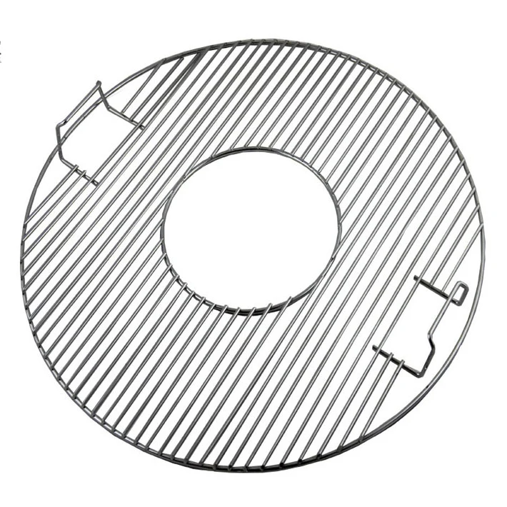 Round Shape Stainless Steel Charcoal BBQ Grill Cooking Grate,BBQ Grilling Wire Mesh Grill Net,for Outdoor Camping