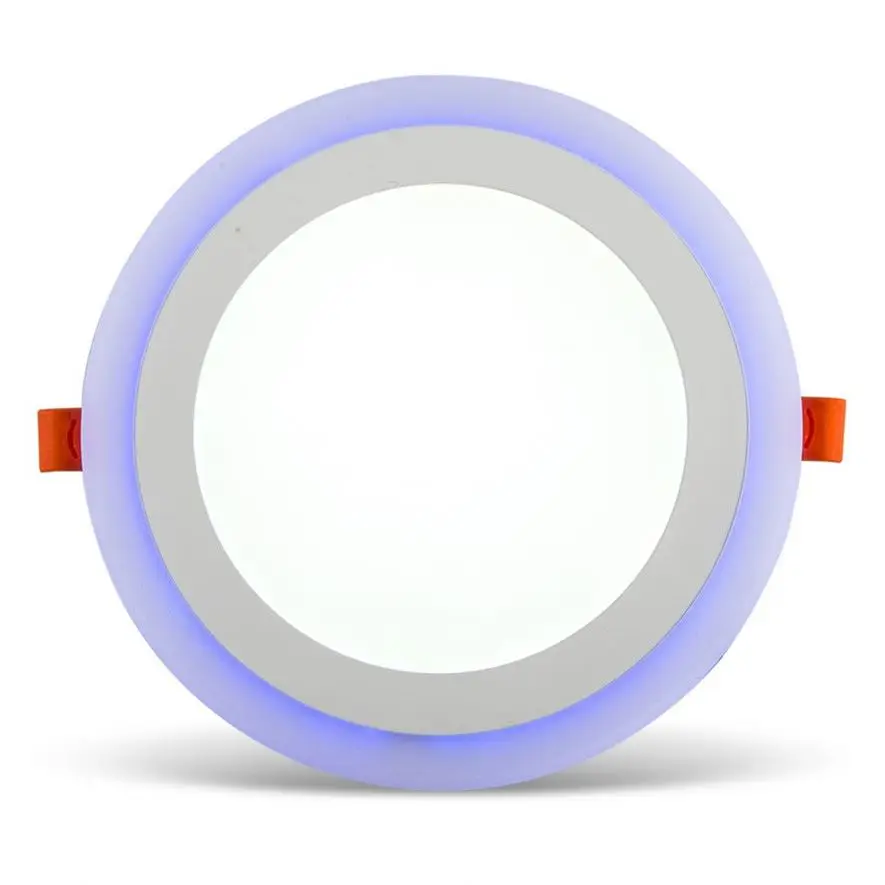 Чжуншань продвижение w Цветочная поверхность утопленный SMD 2835 led чип pcb плата красный синий 6 + 3w двойной цвет led панель свет