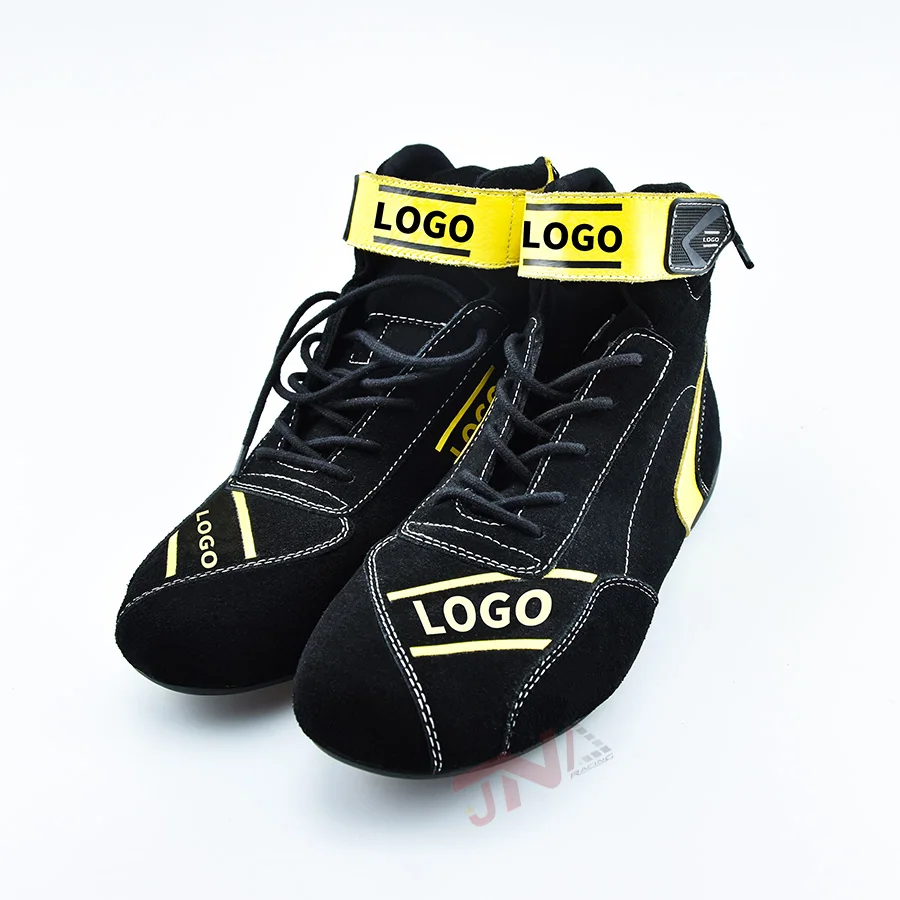 High Quality Customization Wind Retardant Go Kart Boots Karting Shoe Auto Racing Shoes