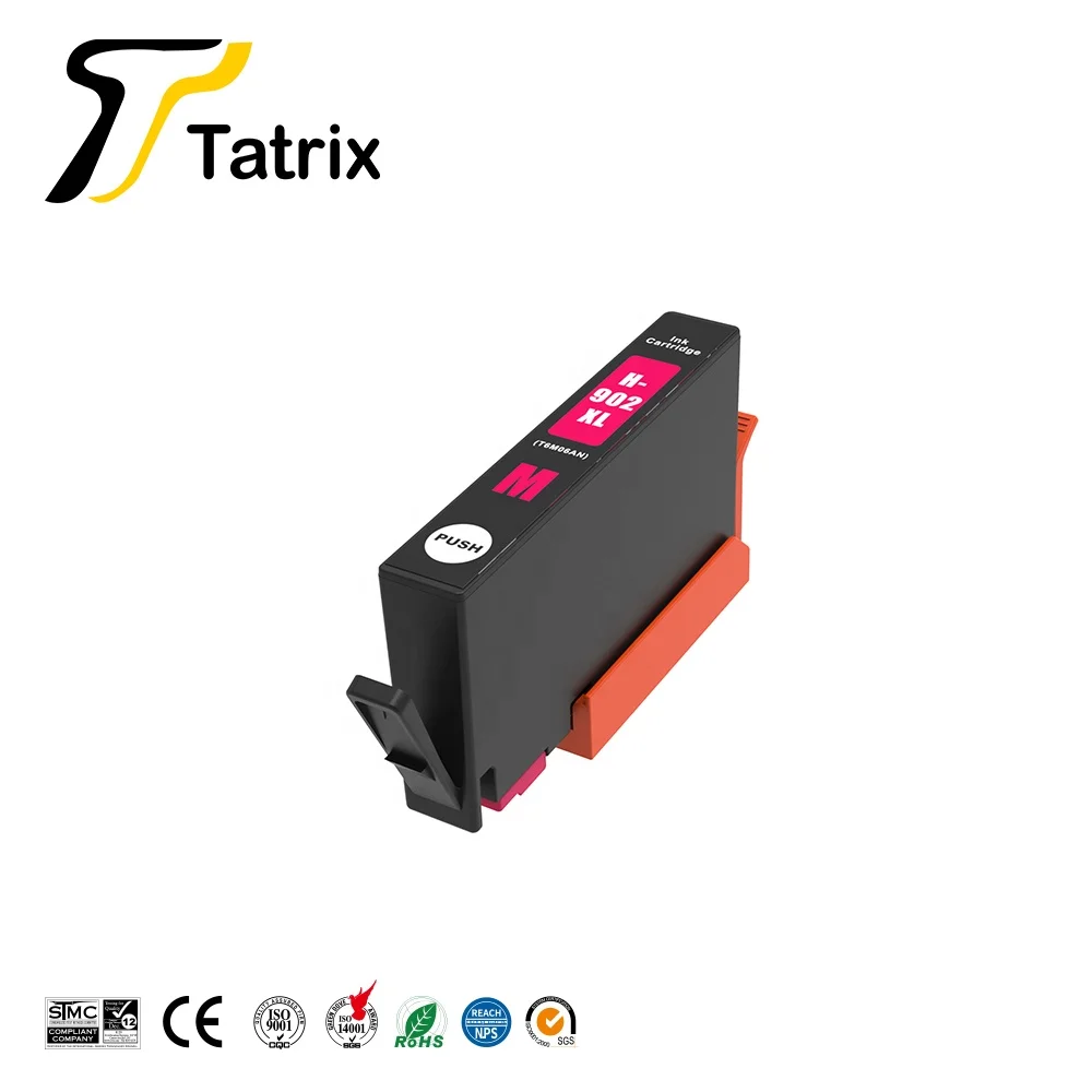  Чернильный картридж Tatrix 902 902XL 906 906XL для струйного принтера HP OfficeJet Pro 6968