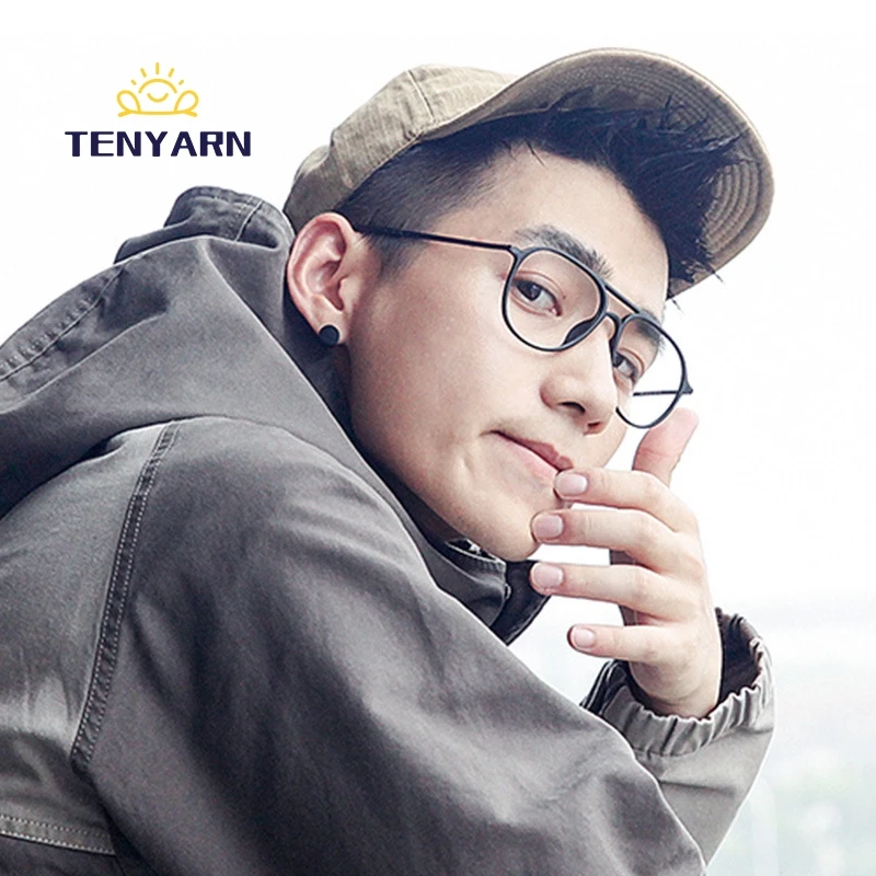 Tenyarn Wholesale Black Anti Blue Light Computer Glasses Ultralight Ultem Optical Eye Glasses Frame Eyeglasses Frames