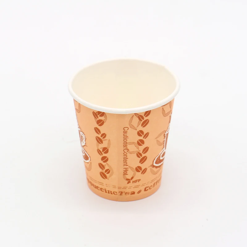 
China wholesale disposable paper coffee and tea cups with handle 