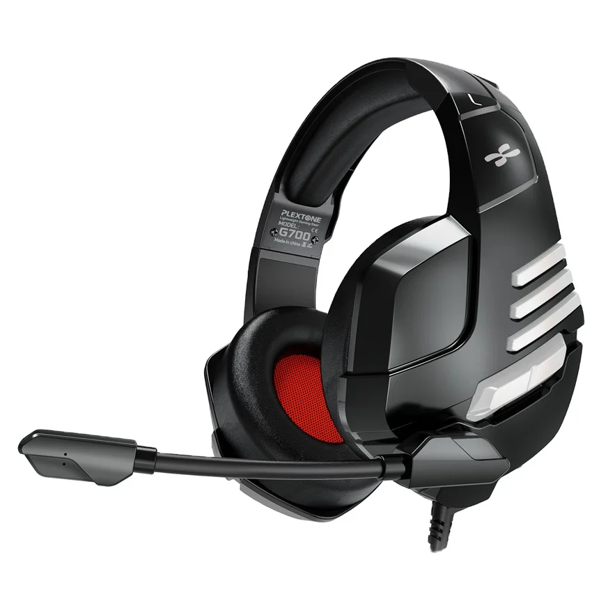 
PLextone G700 Bass Gaming Headphone Full Cover Headset With Volume Control And One Key Mute Earphone For Pc 