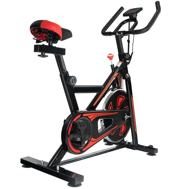 Indoor Cycling Bike, Belt Drive Indoor Exercise Bike,Stationary Bike LCD Display for Home Cardio Workout Bike Training