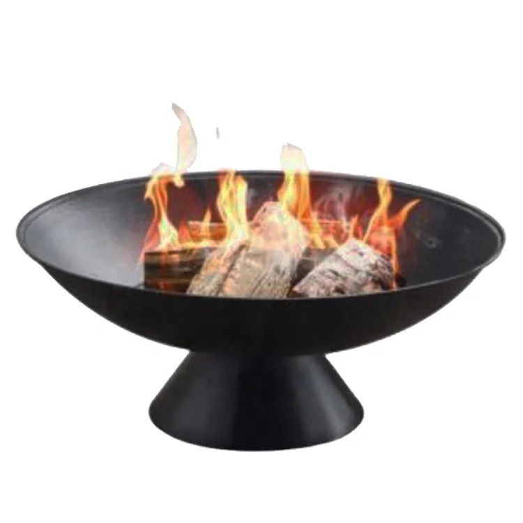 Garden supplier new design bonfire feuerschale fire pit bowl for warming with bbq function