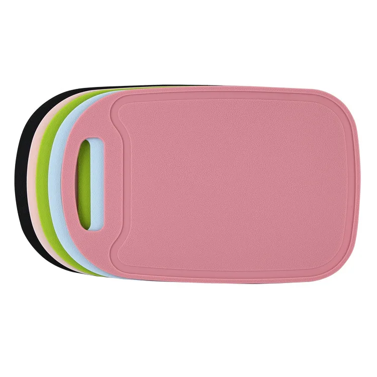 Hot Sale Extra Thick Plastic with Non - Slip Textured Grip  Cutting Board Mat Set