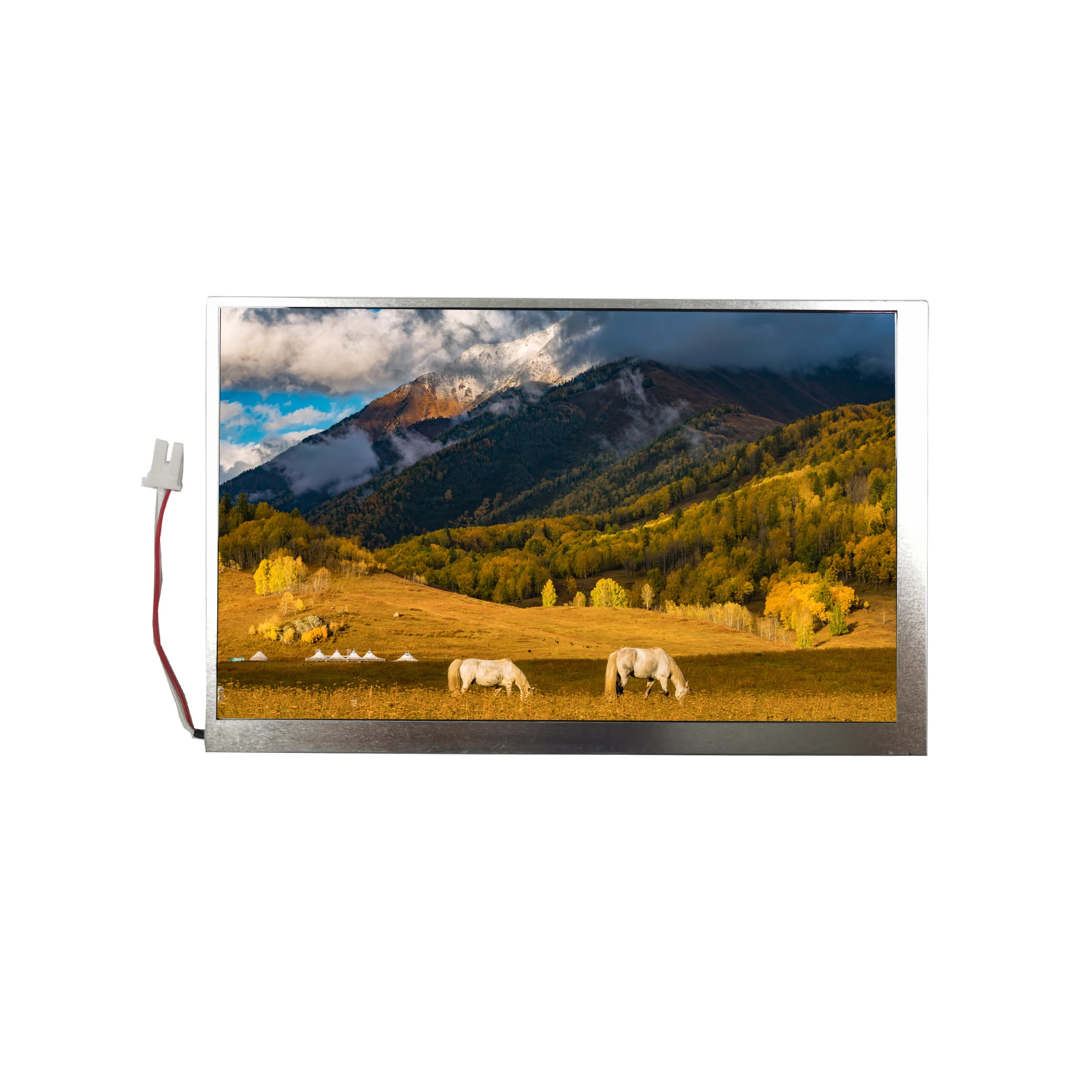 Wide temperature Anti-Glare RGB 40Pins LVDS 7 inch high brightness 1000cd/m2 800*480 LCD Display Module