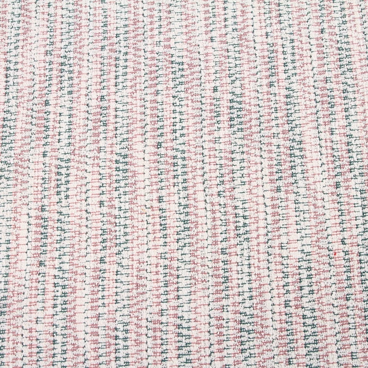 Elegant colorful yarn dye check knit jacquard hacci fabric for spring women coat garments luxury brand 2020 tissues
