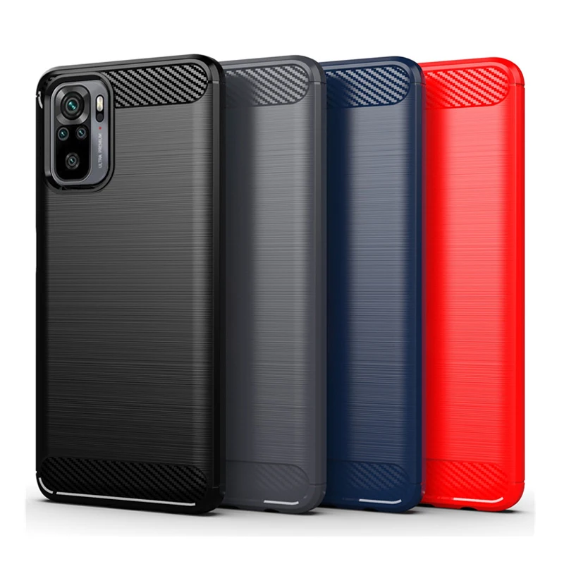 
Shockproof Bumper For Xiaomi Redmi Note 10 Case Cover Silicone Protective Phone Cover For Redmi note 10S PRO MAX 