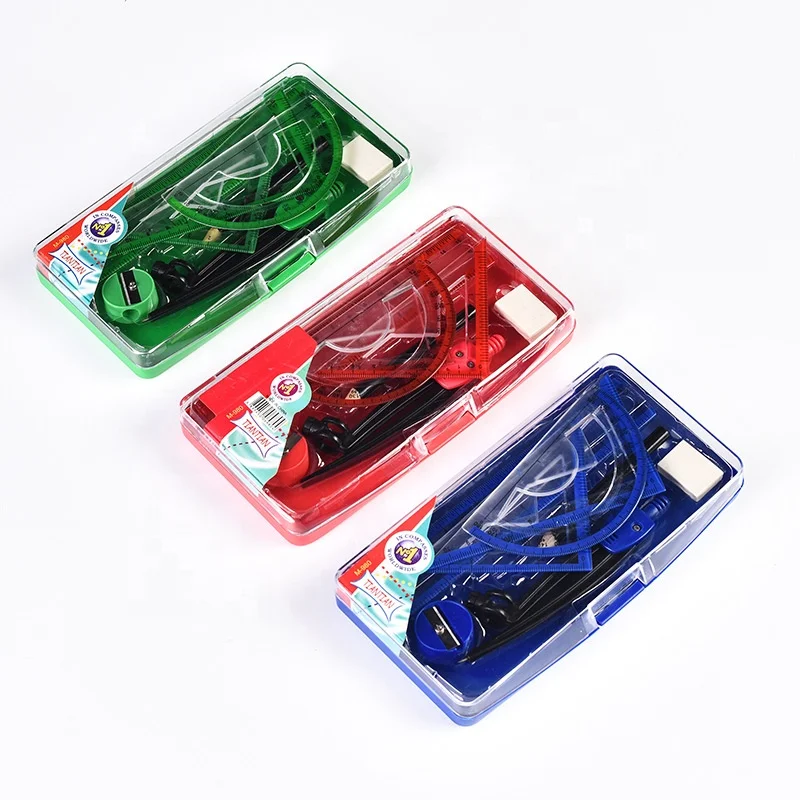 Набор инструментов для рисования студентов математический геометрический компас