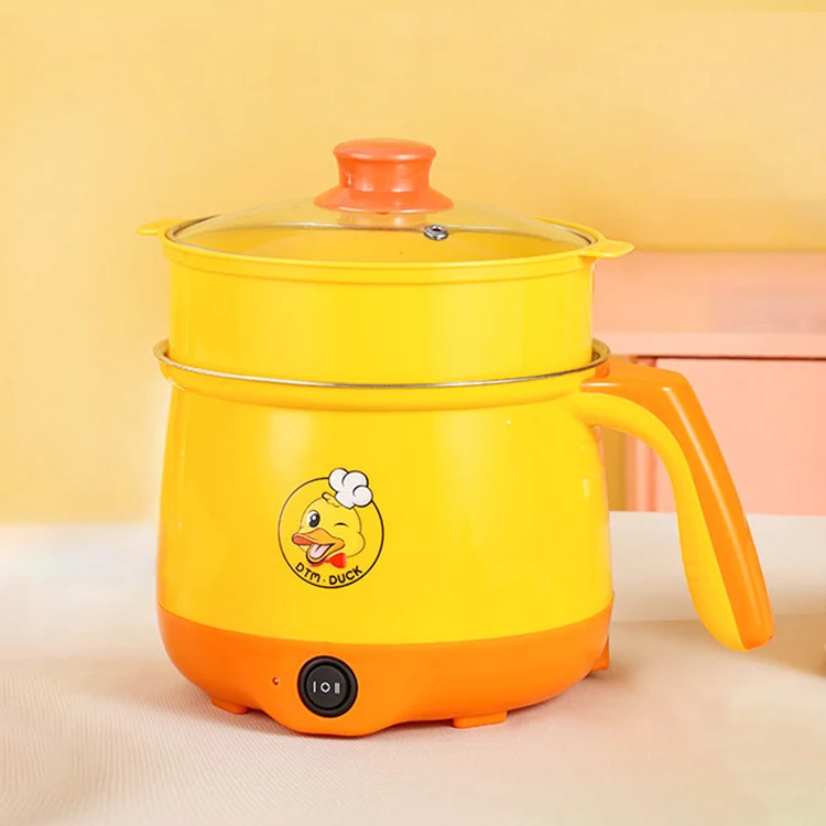 New Arrival Multi-functional Non Stick New Electric Kitchen Products Hot Pot With Steamer