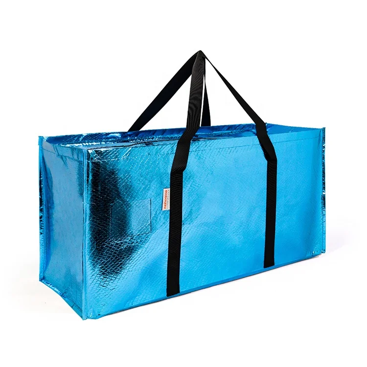 Wholesale Reusable Extra Large Moving Bags with Zipper - Waterproof Storage Bags for Clothes