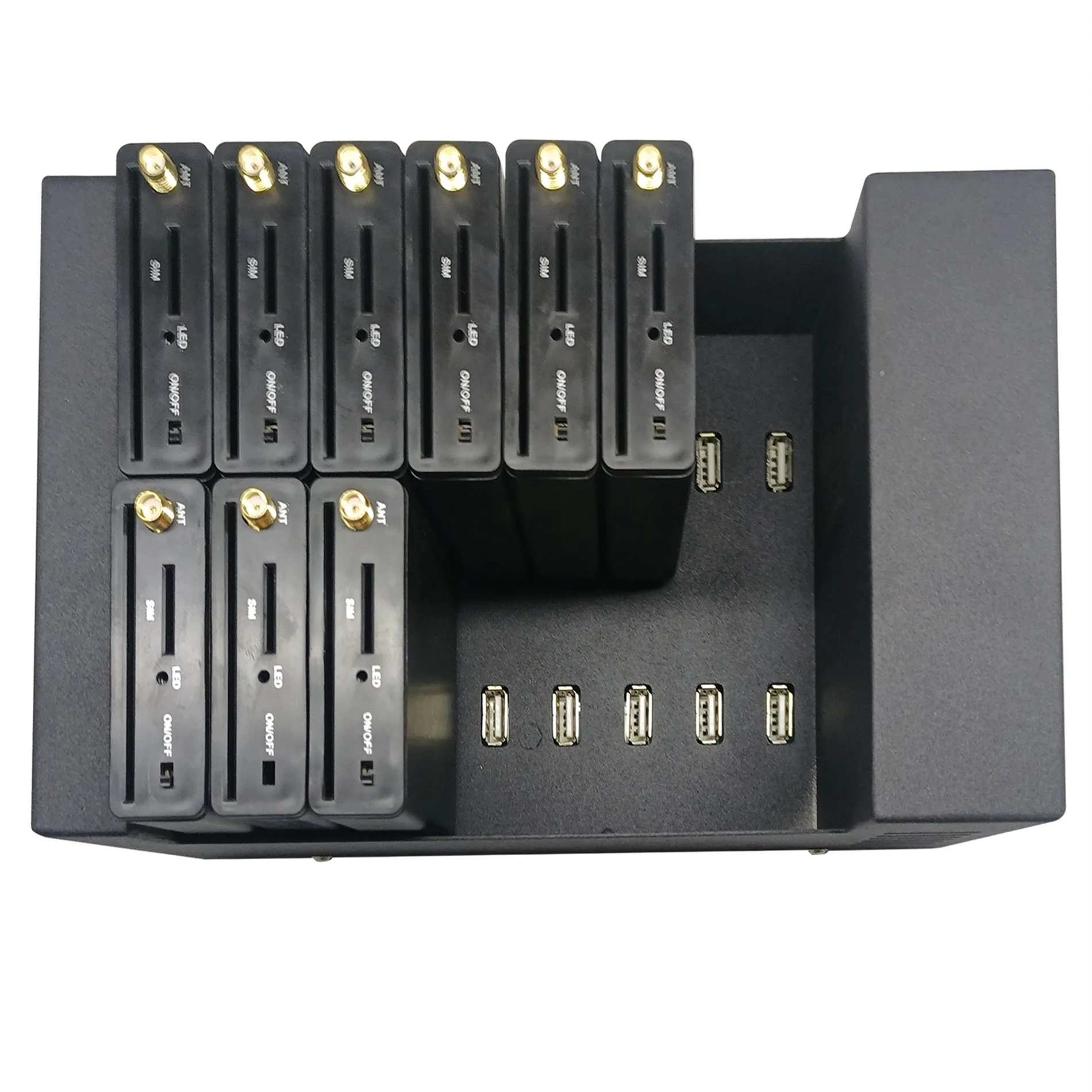 64 sim card usb hub gsm modem