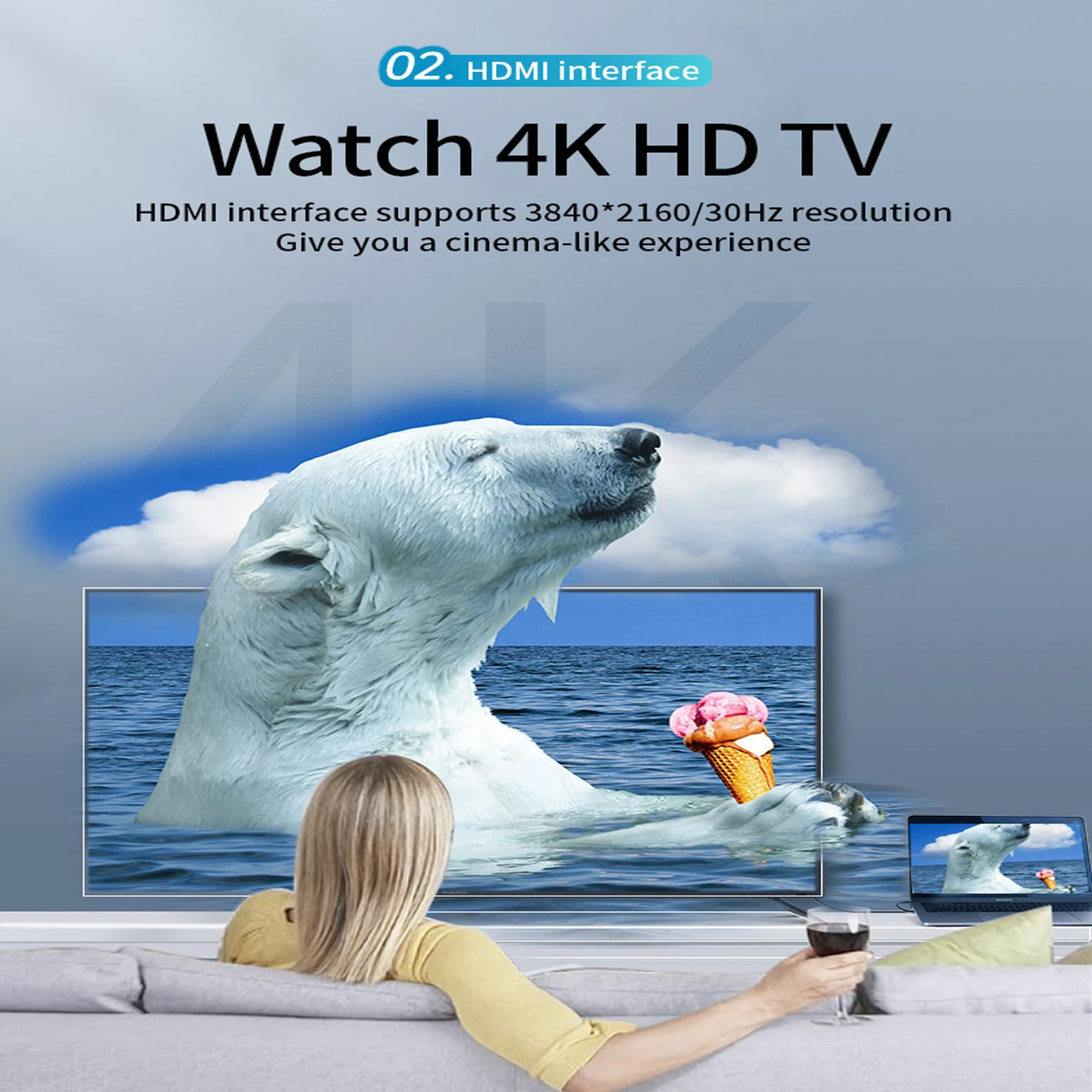 Docking stastion HD-MI*2 PD Audio3.5 DP TF SD RJ45 USB3.0*3 Type-C Data*2 ABS Aluminum Alloy usb c hub with hd-mi