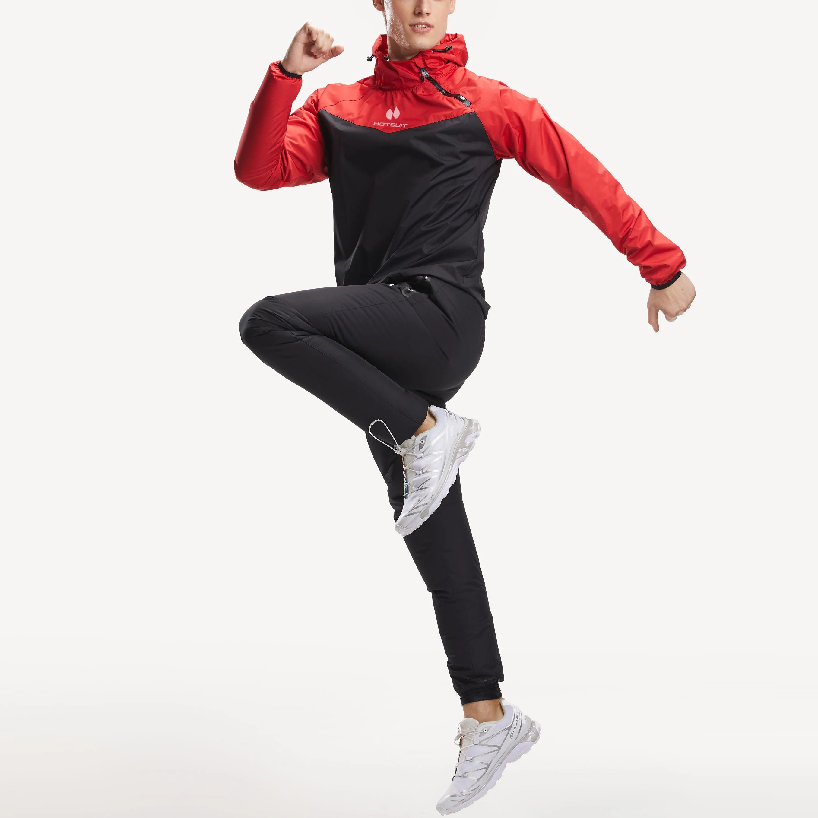 Custom Mens Sports Outdoor Waterproof Jacket Sweat Fabric Inside Long Sleeves Zip Up Vintage Track Jackets Sauna Suit For Men