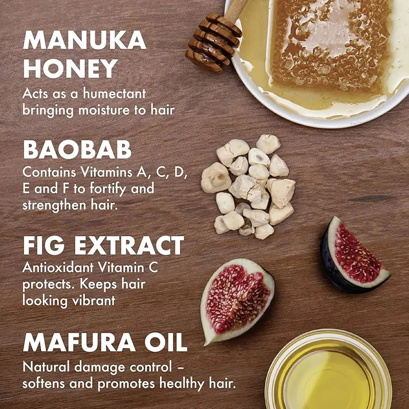 Hair care  Intensive Hydration Masque Manuka Honey & Mafura Oil For Dry Damaged Deep Conditioning Hair Treatment