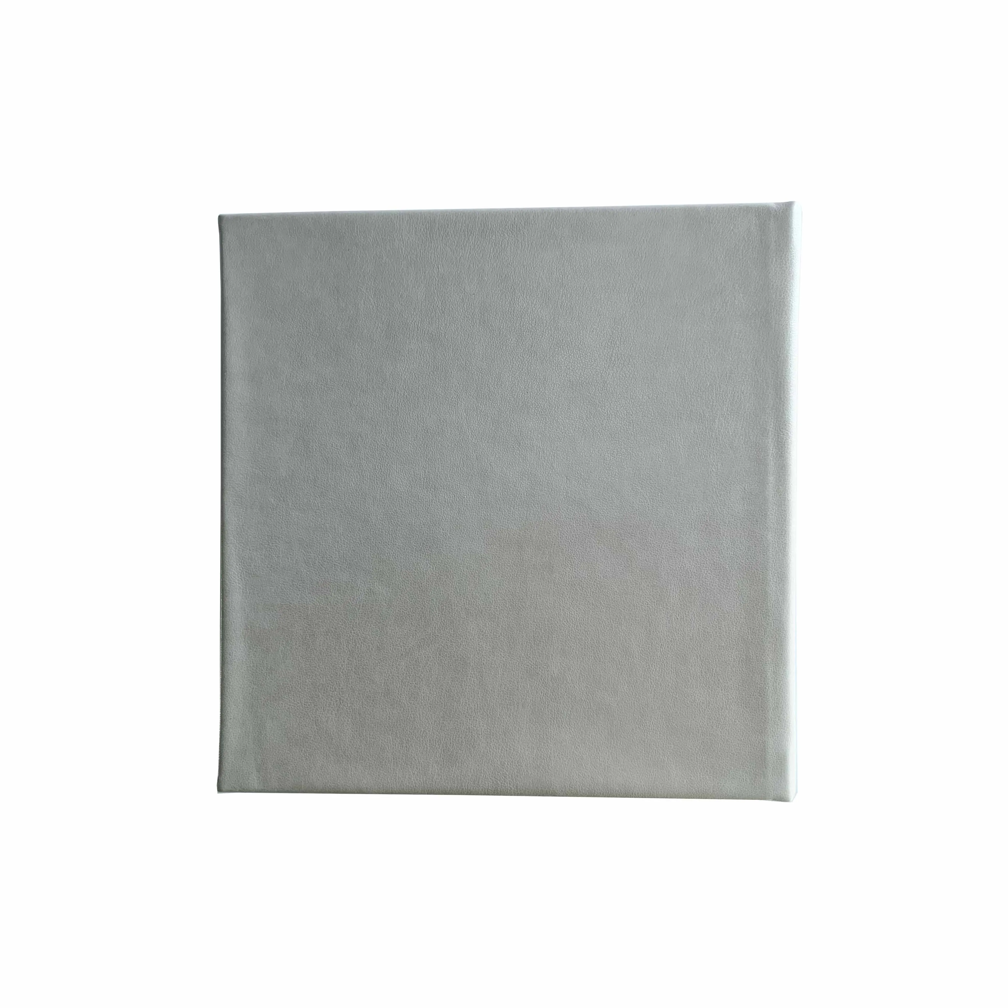 Wholesale custom High quality PU leather cover debossed gold foil stamping photo album