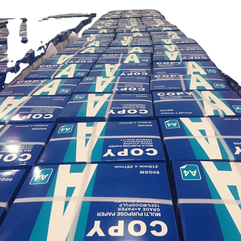 White A4 Size Copy Paper 70GSM 80 GSM A4/Cheap A4 Paper