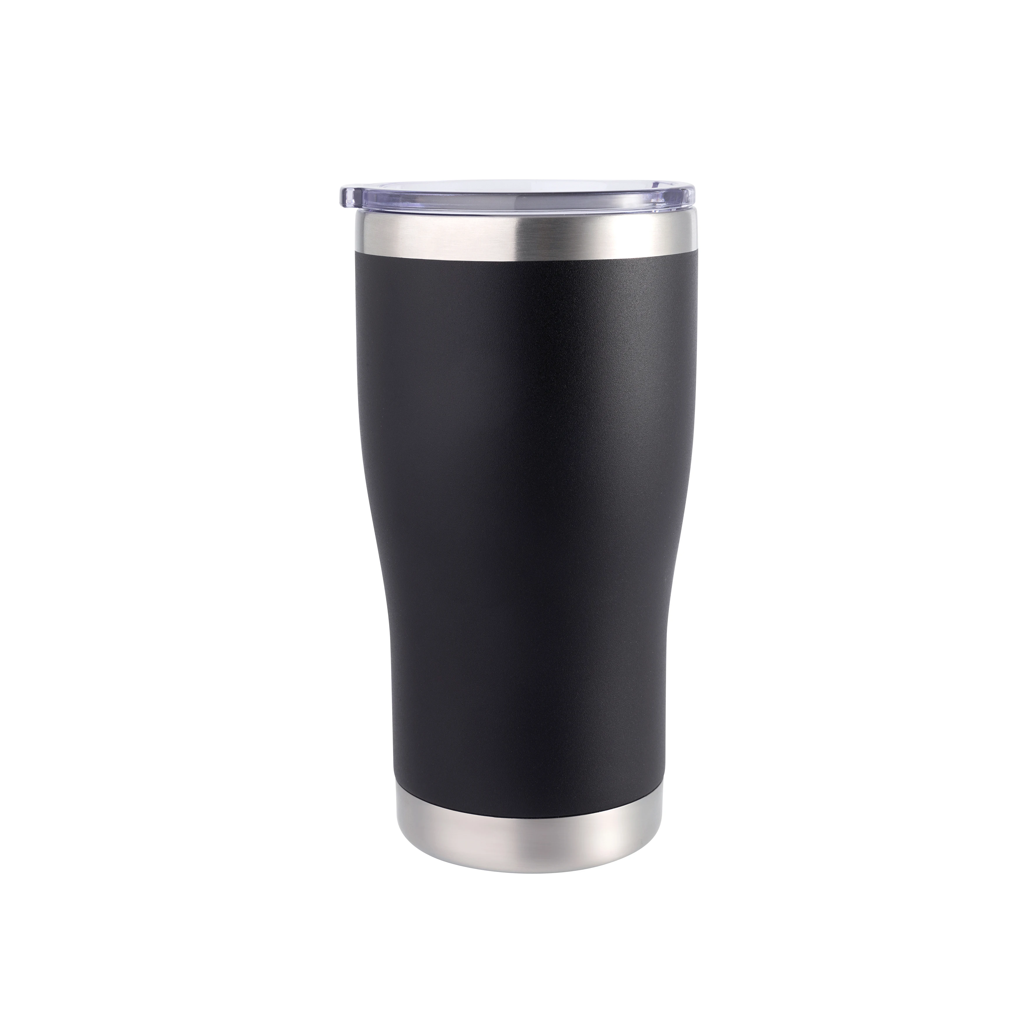 New shape 20oz double wall stainless steel vacuum insulated tumbler with slide lid