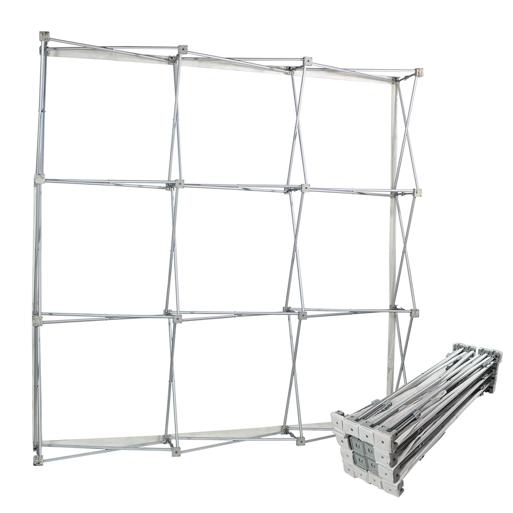 Алюминиевый рекламный выставочный дисплей всплывающий настенный баннер для бизнеса и рекламы