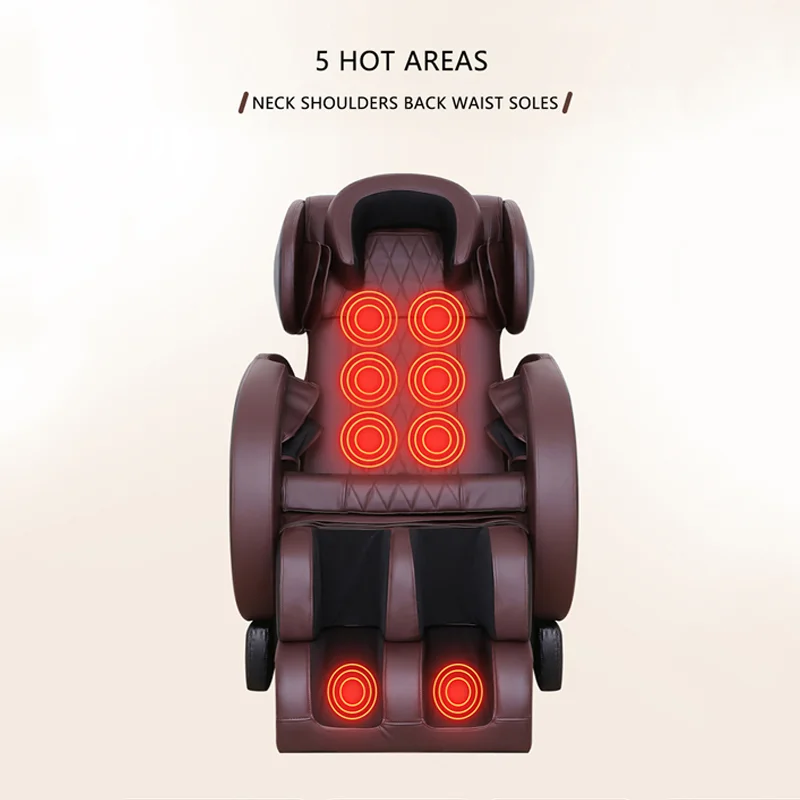 2022 Bealife Hot Selling Full Body Zero Gravity 18 Massage Ball Foot Roller Music Massage Chair for Health Care