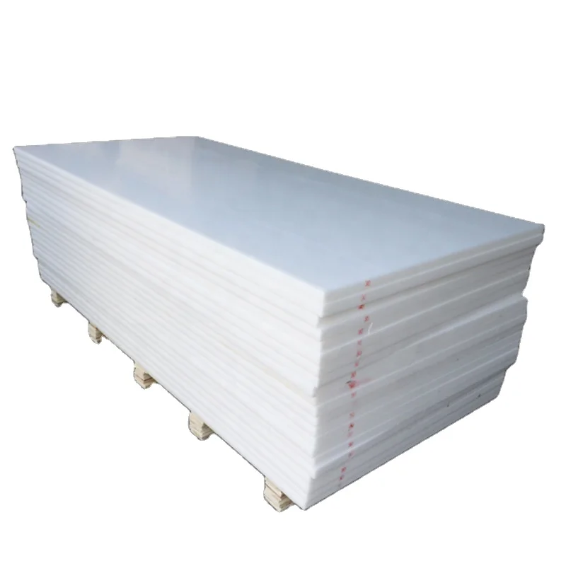 Customized Wholesale Pure White PTFE Molded Sheet Anti-Corrosion Plate