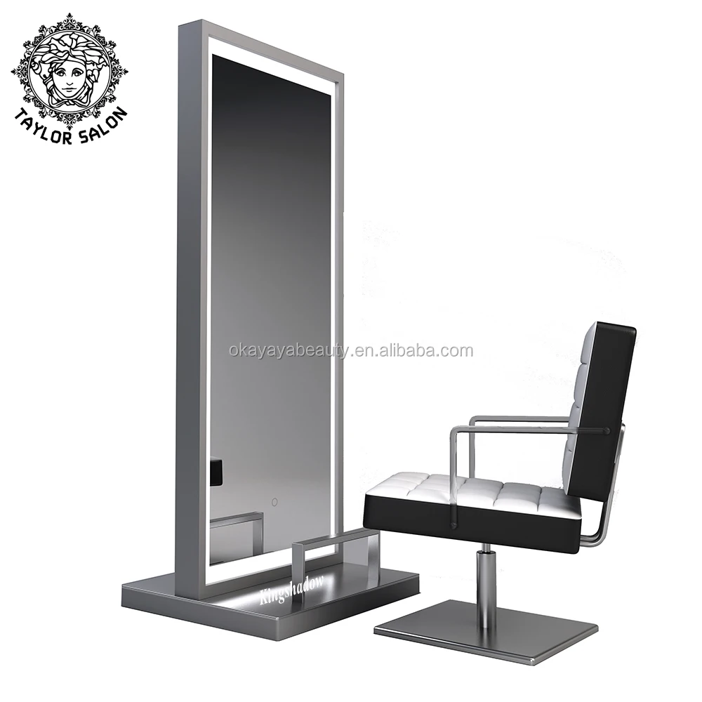 2020 Newse hair salon styling stations double sided salon styling station