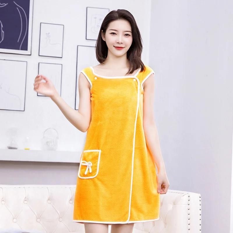 Factory wholesale microfiber soft beauty sexy women bath towel dress
