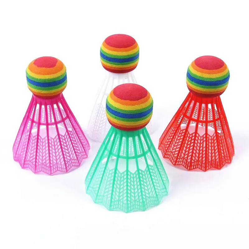 New Arrival Wholesale Badminton Shuttle Rubber-head Elastic Badminton Shuttlecock For Outdoors