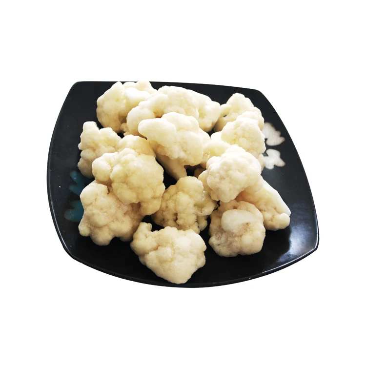 Wholesale high quality frozen bulk white cauliflower iqf frozen cauliflower cut