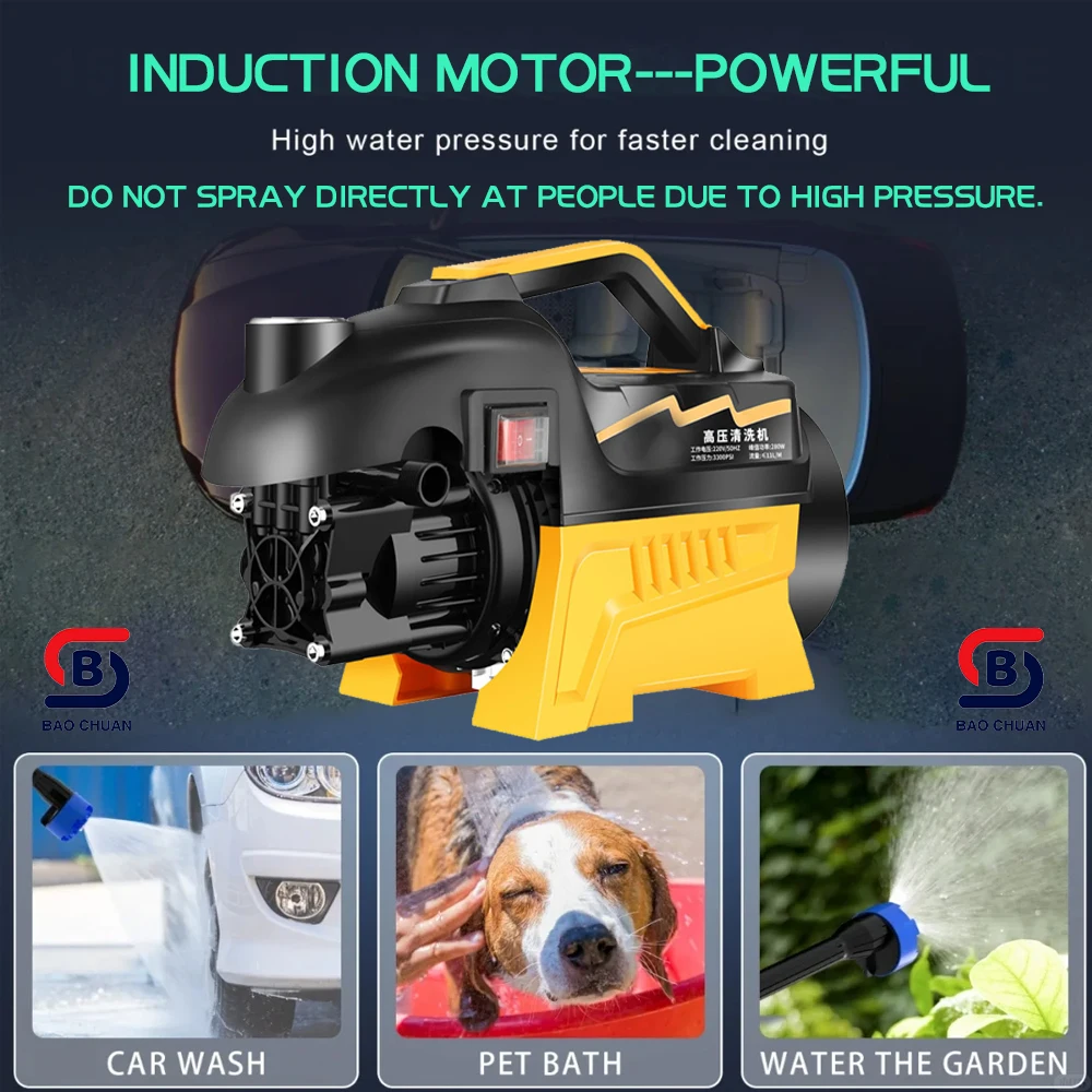 BC053004 1700W High Pressure Car Washer Portable Electric Washer Cleaner Home Car Garage Equipment Price