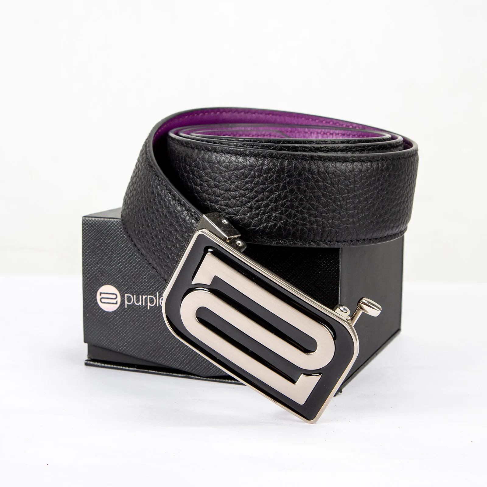 Golf Belt Men Sport Belt composite cowhide material Purpledimple belt for Man