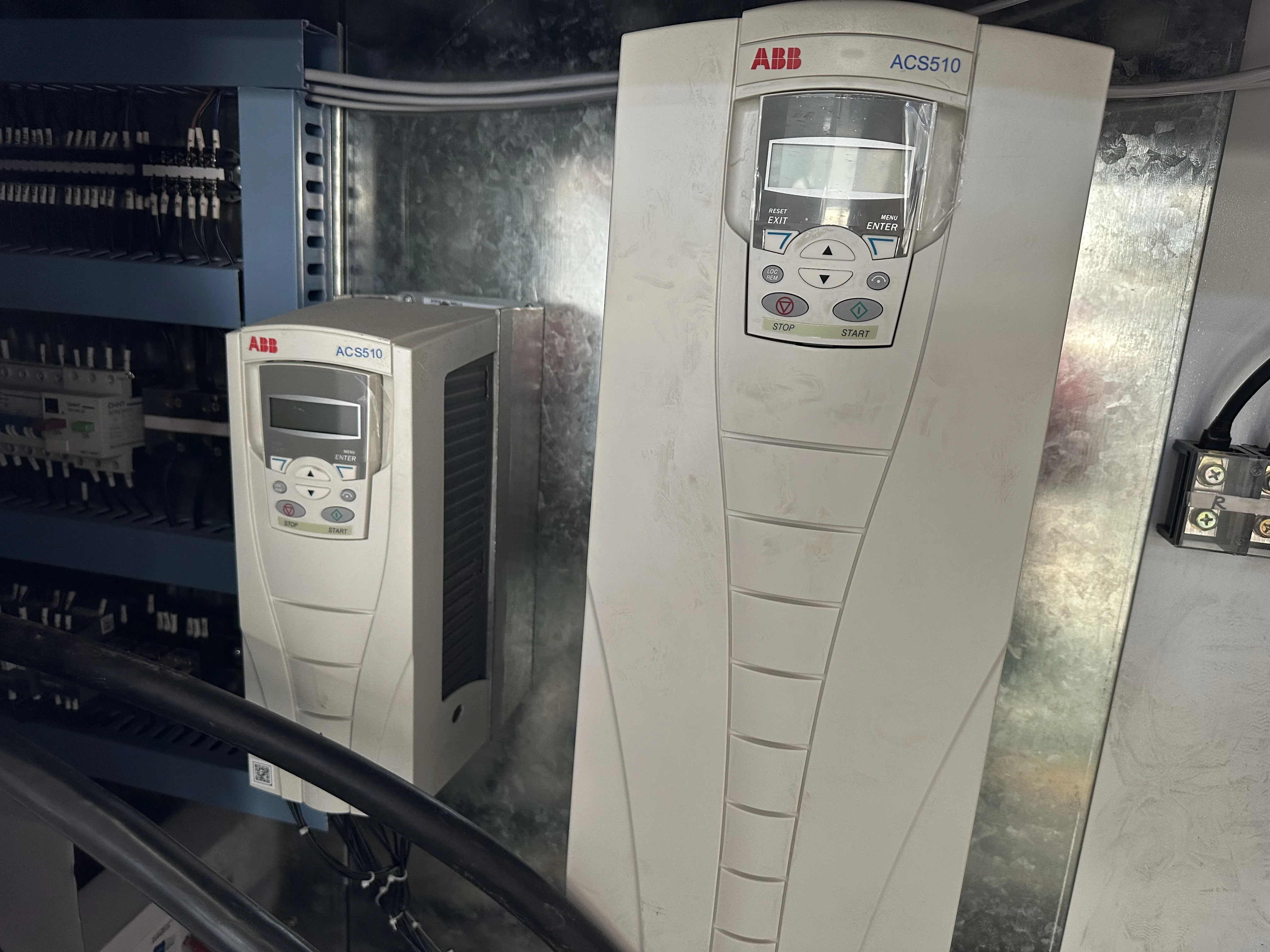 PVC conical twin screw extruder SJZ80/156 with Bimetallic screw and barrel