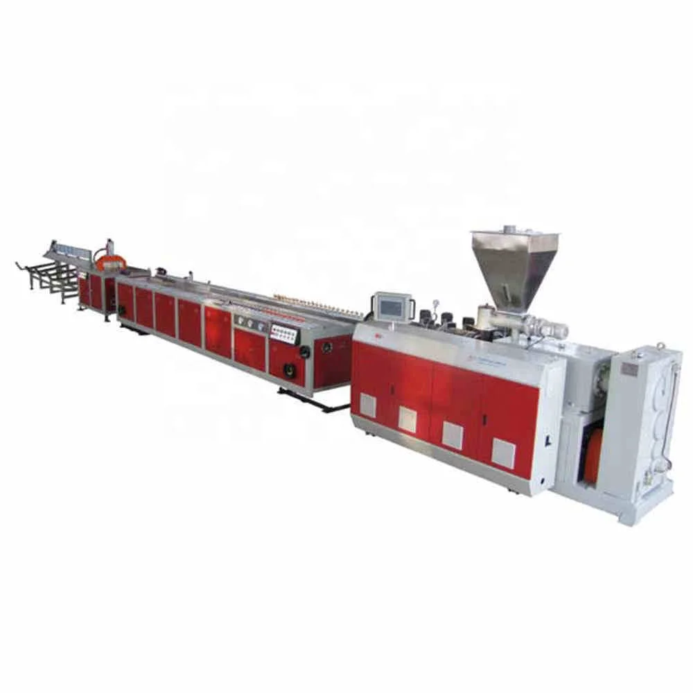 WPC Co-extrusion Profile Machine, WPC(PE) Profile Extrusion Line,wood Plastic Composite Profile Extrusion Machine