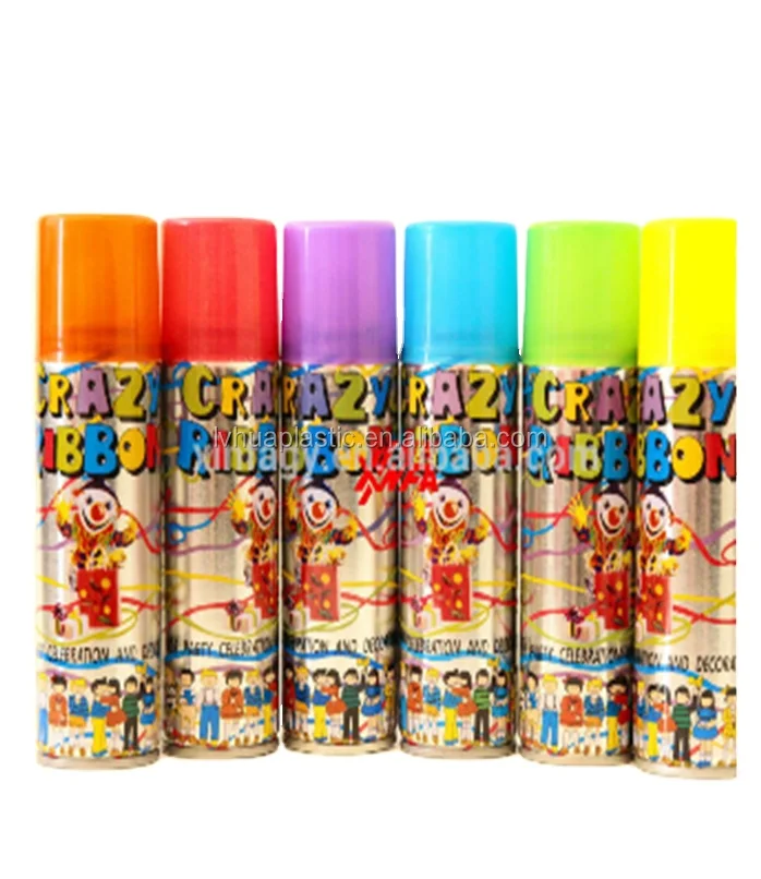 150ml taiwan colored crazy ribbon /party string for party celebrations