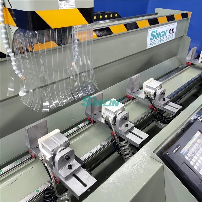 Automatic Milling Aluminium Profiles/CNC Aluminium Milling Machining/Aluminium Cut Profile Milling Machine for Windows and Doors
