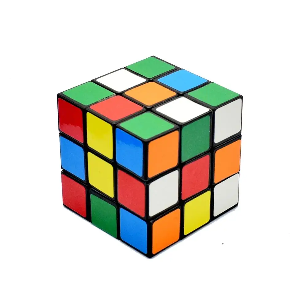 
5.2CM magic cube Plastic DIY Children educational cube toy smooth magic cube pack intelligence toys promotion gifts 