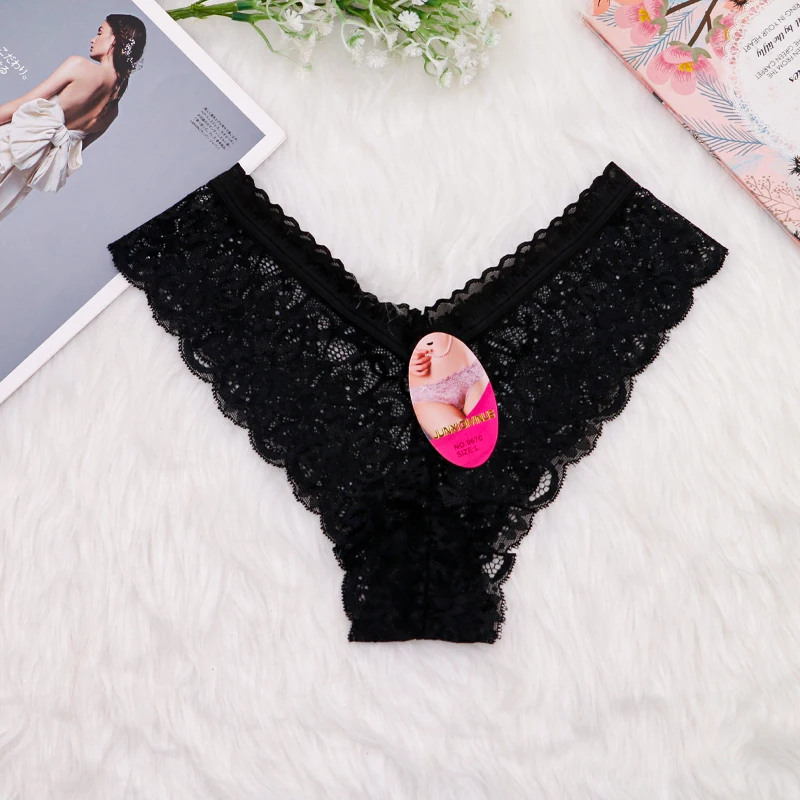 JUNXI DIVINUS  Indonesia hot Shopee young girl wearing lace panties sexy seamless panties transparent