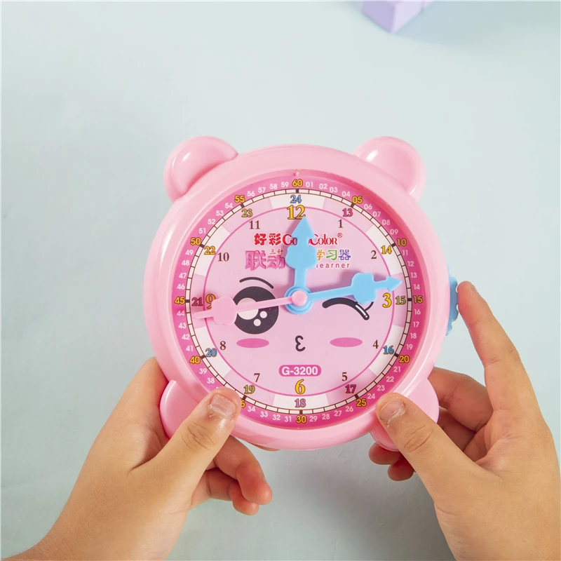 
Can move the modeling bear simulation clock learning time teaching supplies 