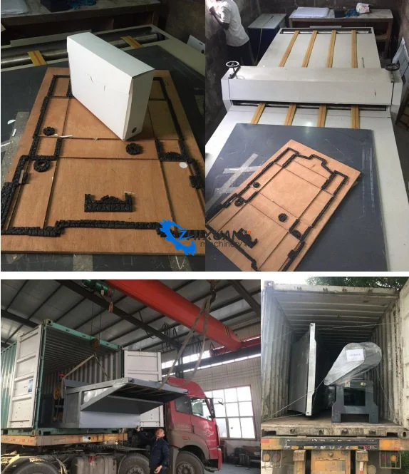 Corrugated Carton Box Die Cutting Machine Die Press Cutting Machine Platform Automatic Positioning Flatbed Die Cutting Machine